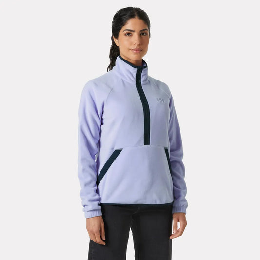 Helly Hansen Women’s Rig Fleece Half-Zip Jacket - 698 BRIGHT LAVE