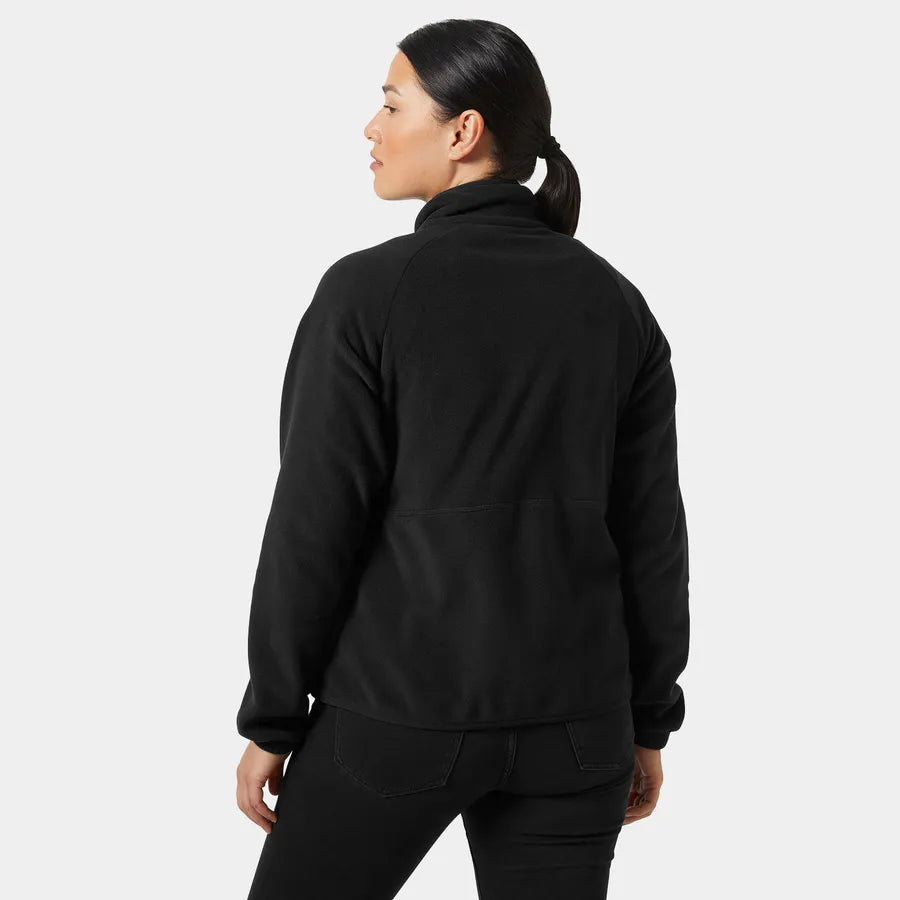 Helly Hansen Women’s Rig Fleece Half-Zip Jacket - 990 BLACK