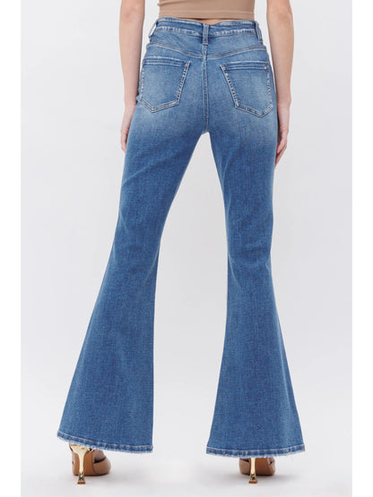 Ruby & Jenna Women's High Rise Flare