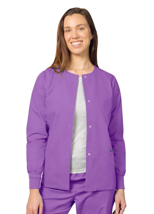 Adar Warm-Up Jacket - Lavender - Navy - Pewter