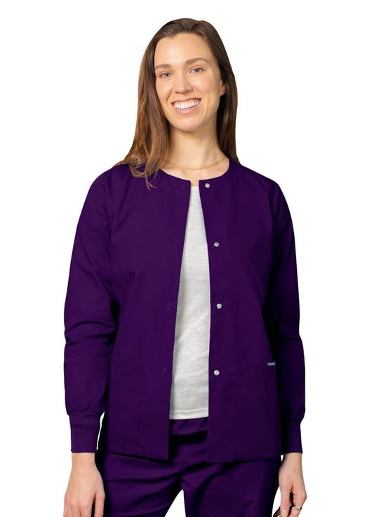 Adar Warm-Up Jacket - Purple - Red - Regal Blue