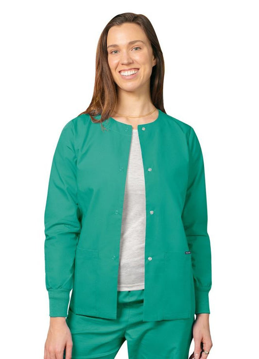 Adar Warm-Up Jacket - Surgical Green