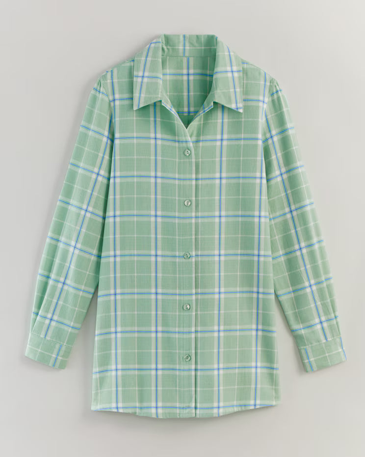 BLAIR Women's Tops Super-Soft Flannel Shirt 1 (Petite) - x6