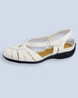 BLAIR Womens's Shoes “Rina” Fisherman Slingbacks By Classique (White) - x3