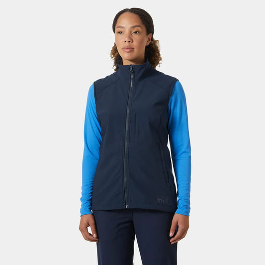 Helly Hansen Women's Paramount Softshell Vest - 597 NAVY
