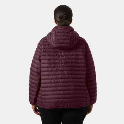 Helly Hansen Women's Sirdal Hooded Insulated Plus Jacket - 658 HICKORY