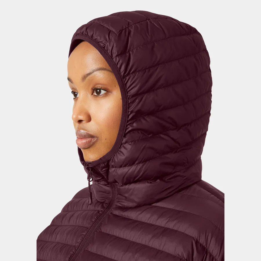 Helly Hansen Women's Sirdal Hooded Insulated Plus Jacket - 658 HICKORY