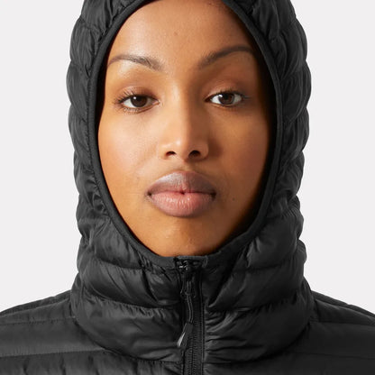 Helly Hansen Women's Sirdal Hooded Insulated Plus Jacket - 990 BLACK