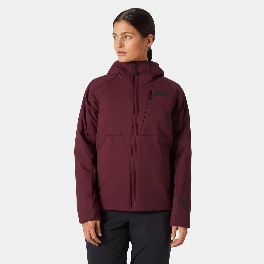 Helly Hansen Women’s Odin Stretch Hood Insulator 2.0 - 658 HICKORY