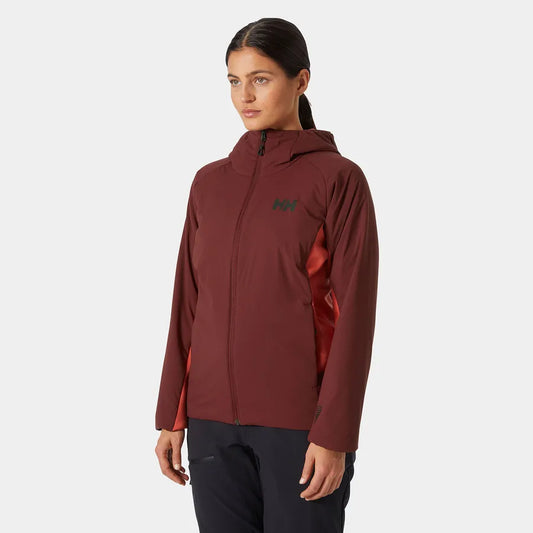Helly Hansen Women’s Odin Lightweight Stretch Hooded Insulator 2.0 - 658 HICKORY