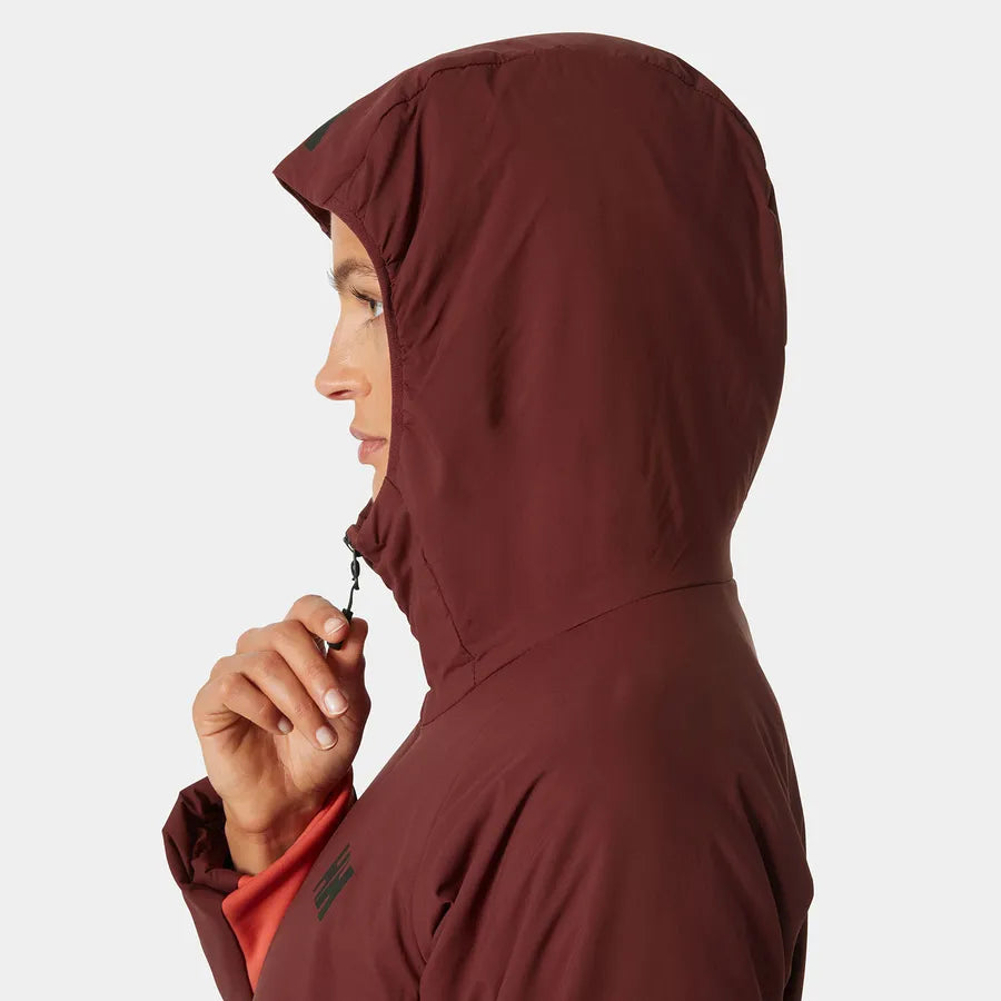 Helly Hansen Women’s Odin Lightweight Stretch Hooded Insulator 2.0 - 658 HICKORY