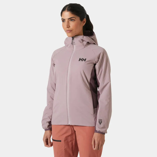 Helly Hansen Women’s Odin Lightweight Stretch Hooded Insulator 2.0 - 676 PURPLE CLAY