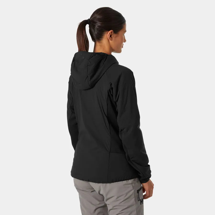 Helly Hansen Women’s Odin Lightweight Stretch Hooded Insulator 2.0 - 990 BLACK