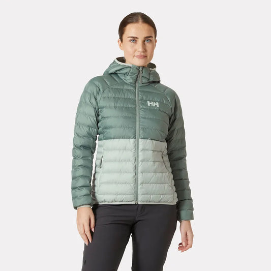 Helly Hansen Women’s Banff Hooded Insulator - 462 GREEN MIST