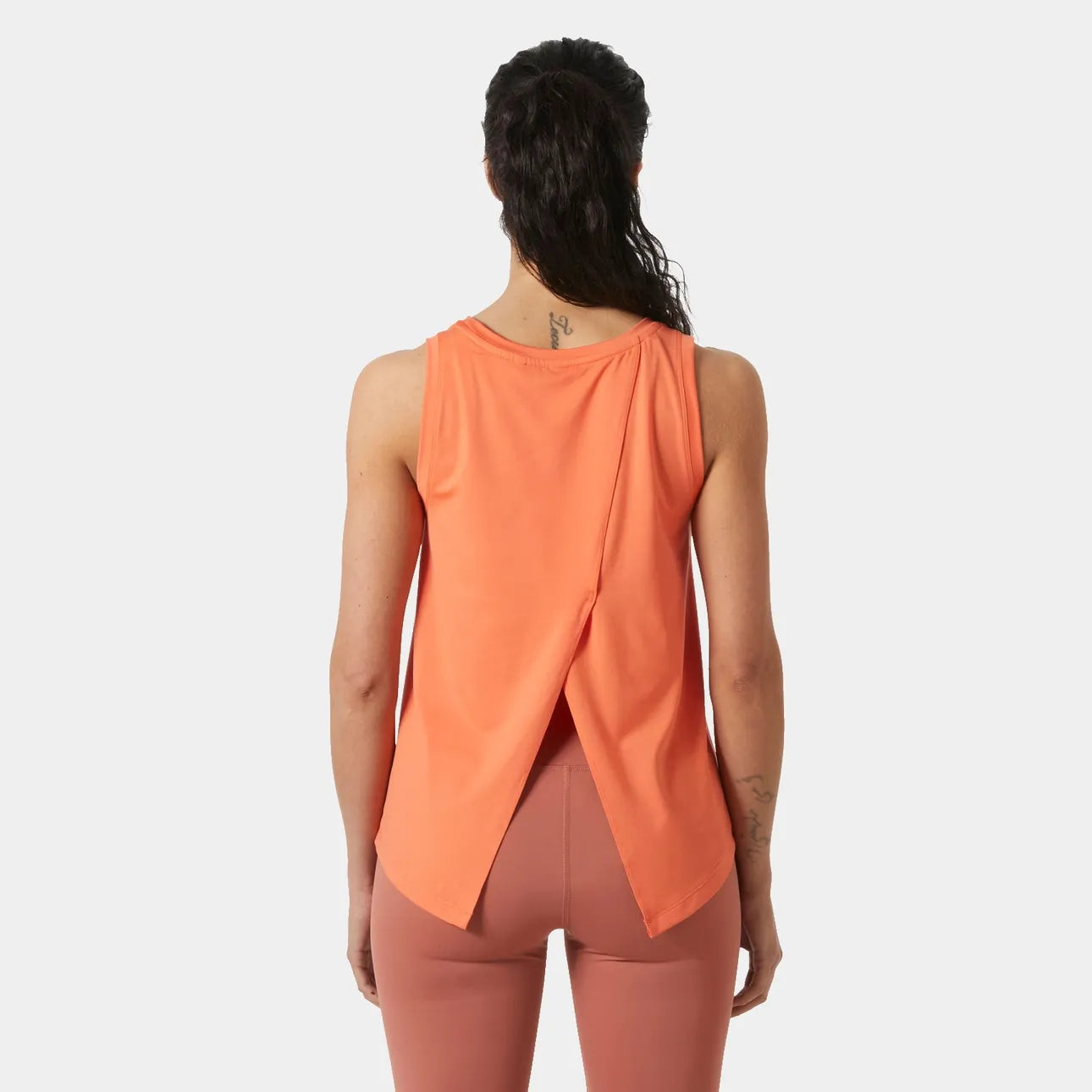 Helly Hansen Women’s Tech Split Back Tank 2.0 - 304 BONFIRE