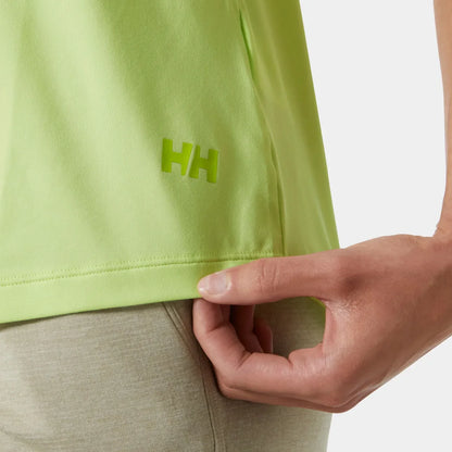 Helly Hansen Women’s Tech Split Back Tank 2.0 - 398 WASHED LIME