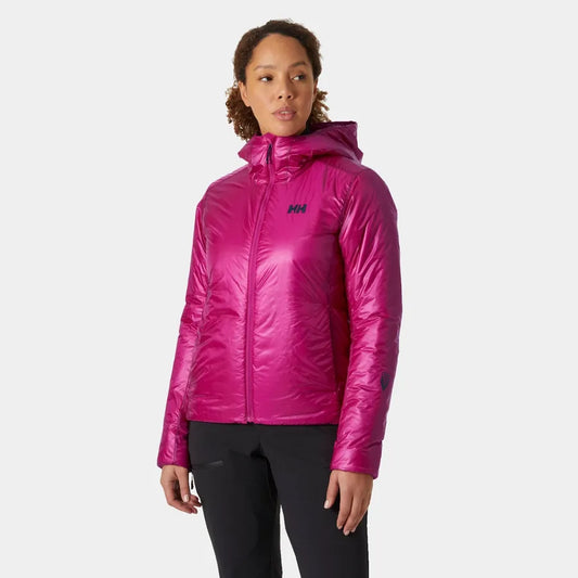 Helly Hansen Women's Odin Everdown Hooded Jacket - 663 MAGENTA 20