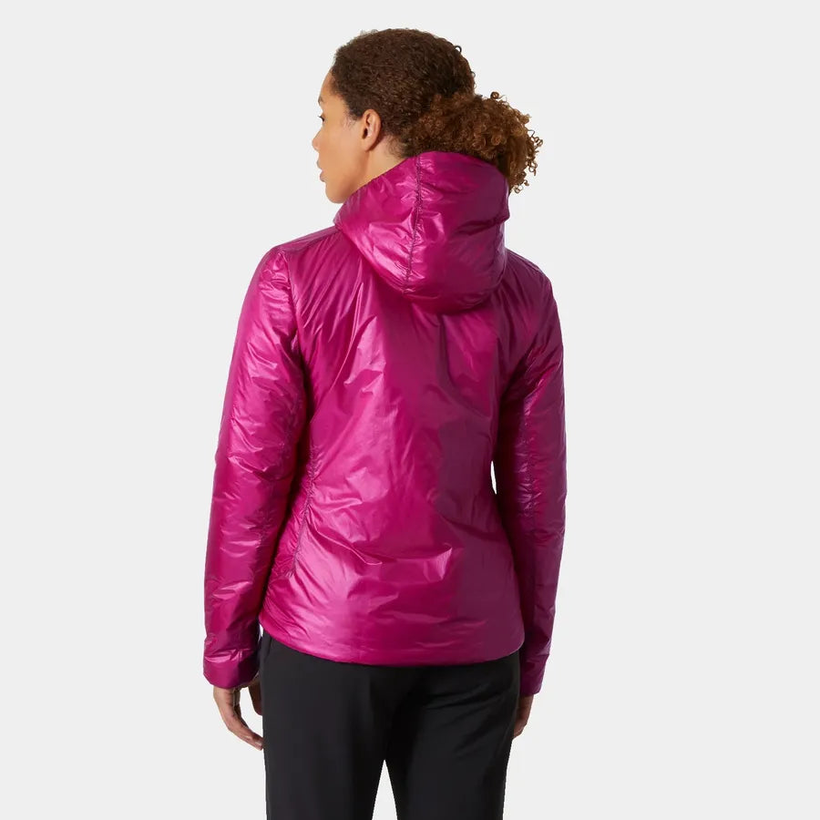 Helly Hansen Women's Odin Everdown Hooded Jacket - 663 MAGENTA 20