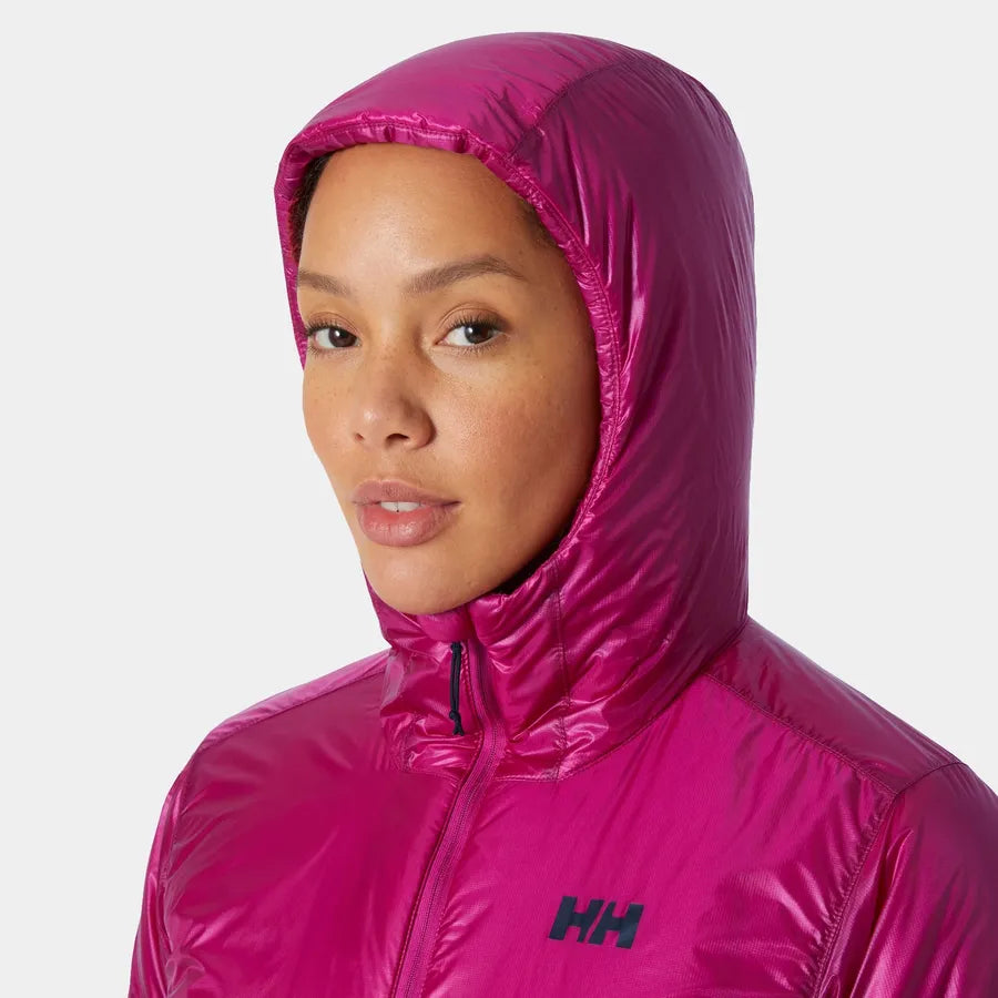 Helly Hansen Women's Odin Everdown Hooded Jacket - 663 MAGENTA 20