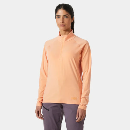 Helly Hansen Women's Tyri Half-Zip - 306 APRICOT CRU