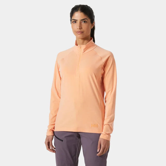 Helly Hansen Women's Tyri Half-Zip - 306 APRICOT CRU