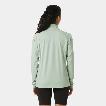Helly Hansen Women's Tyri Half-Zip - 462 GREEN MIST
