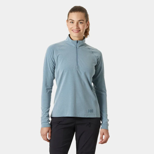 Helly Hansen Women's Tyri Half-Zip - 601 WASHED NAVY