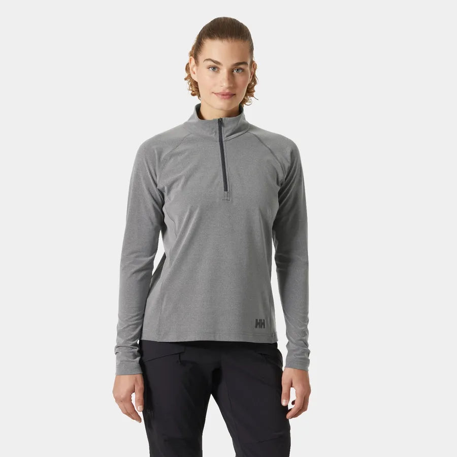 Helly Hansen Women's Tyri Half-Zip - 980 EBONY MELAN