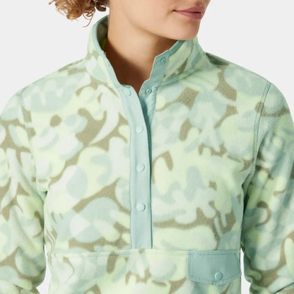 Helly Hansen Women's Maridalen Printed Fleece - 398 WASHED LIME
