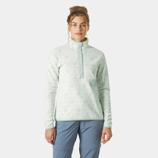 Helly Hansen Women's Maridalen Printed Fleece - 403 SEAFOAM SUN