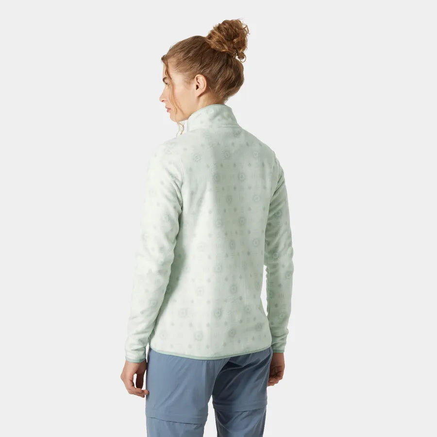 Helly Hansen Women's Maridalen Printed Fleece - 403 SEAFOAM SUN