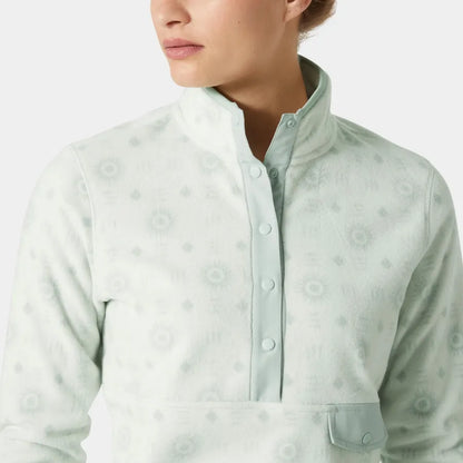 Helly Hansen Women's Maridalen Printed Fleece - 403 SEAFOAM SUN
