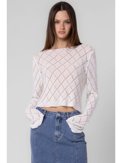 Ruby & Jenna Women's Boat Neck Sweater