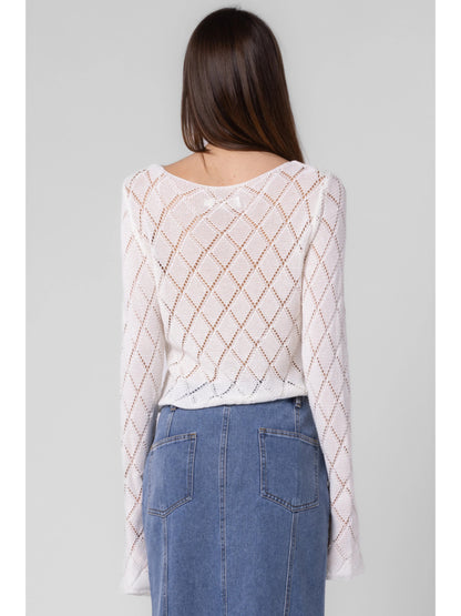 Ruby & Jenna Women's Boat Neck Sweater