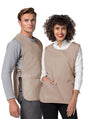 Adar Bib Apron - Hunter Green - Khaki - Lavender 1