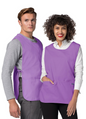 Adar Bib Apron - Hunter Green - Khaki - Lavender