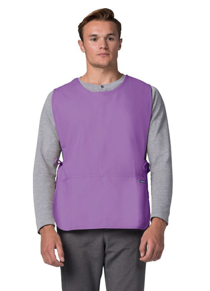 Adar Bib Apron - Hunter Green - Khaki - Lavender