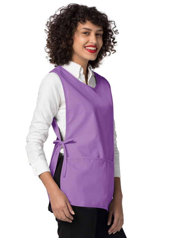 Adar Bib Apron - Hunter Green - Khaki - Lavender 1