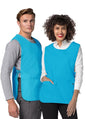 Adar Bib Apron - Teal Blue - Turquoise - White 1