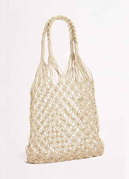Seafolly Women's Macrame Cord Tote Bag - Natural