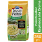 Pampa Direct Presto Pronta Polenta Instantánea Saborizada Espinaca Creamed Spinach Flavored Corn Meal Ready In One Minute, 250 g / 8.81 oz