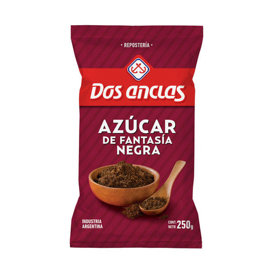Pampa Direct Dos Anclas Azúcar Negra Brown Sugar, 250 g / 8.8 oz