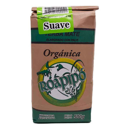 Pampa Direct Roapipó Organic Yerba Mate Mild Suave (500 g / 1.1 lb)