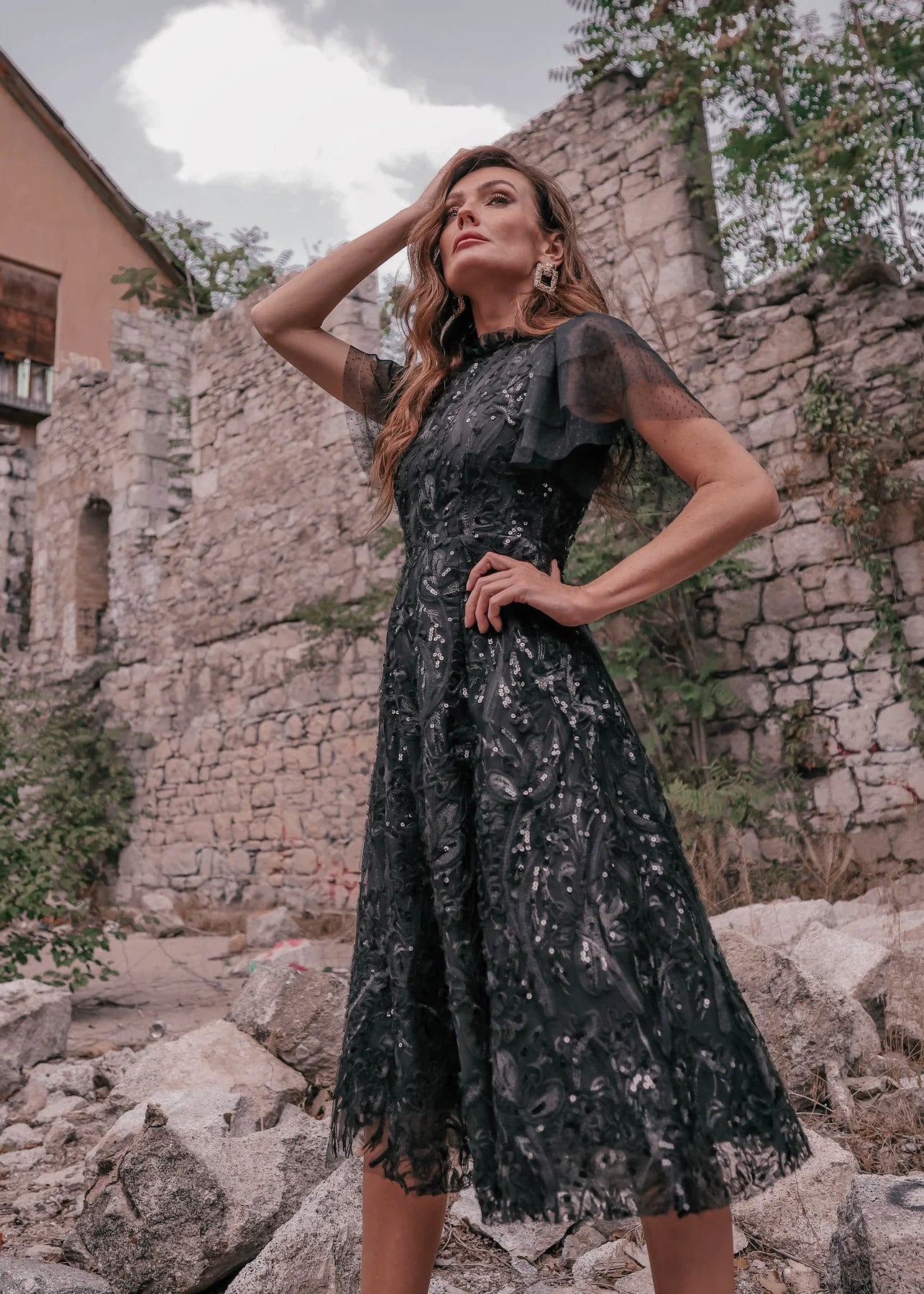 JessaKae Women's Midnight Dress