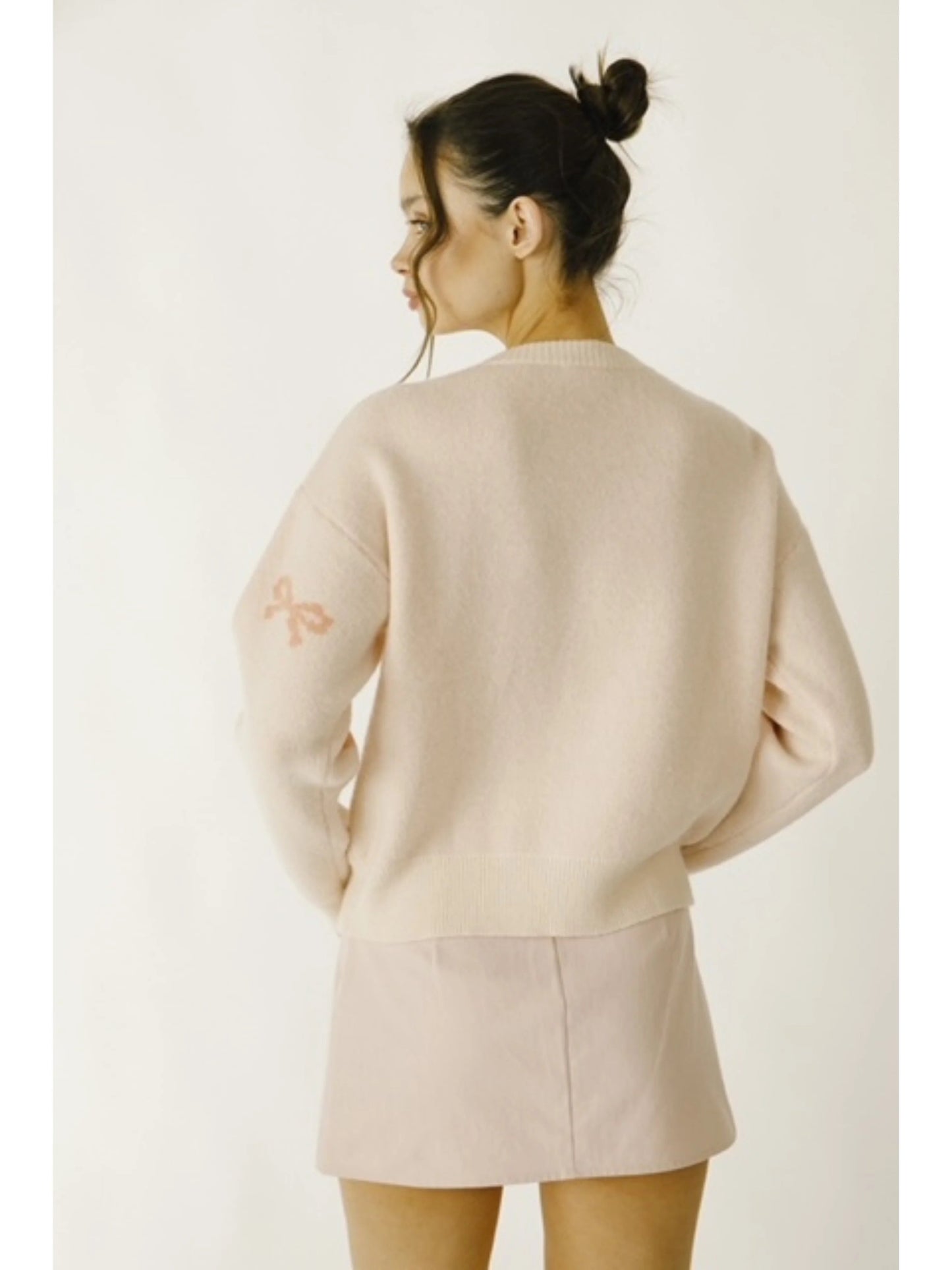 Ruby & Jenna Women's Bow Sweater