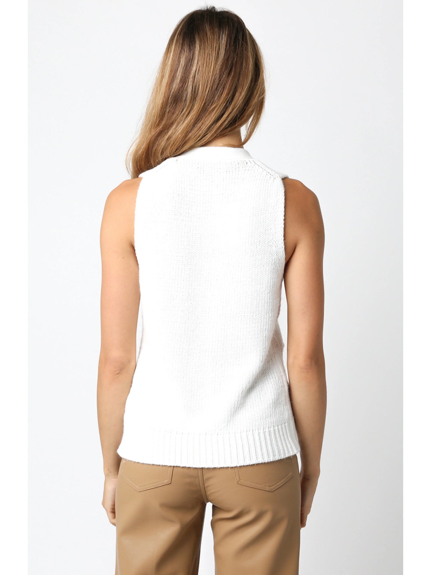 Ruby & Jenna Women's Long Knit Vest