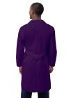 Adar Unisex 39" Lab Coat with Inner Pockets - Neon Lime Green - Purple - Royal Blue