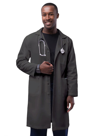 Adar Unisex 39" Lab Coat with Inner Pockets 2