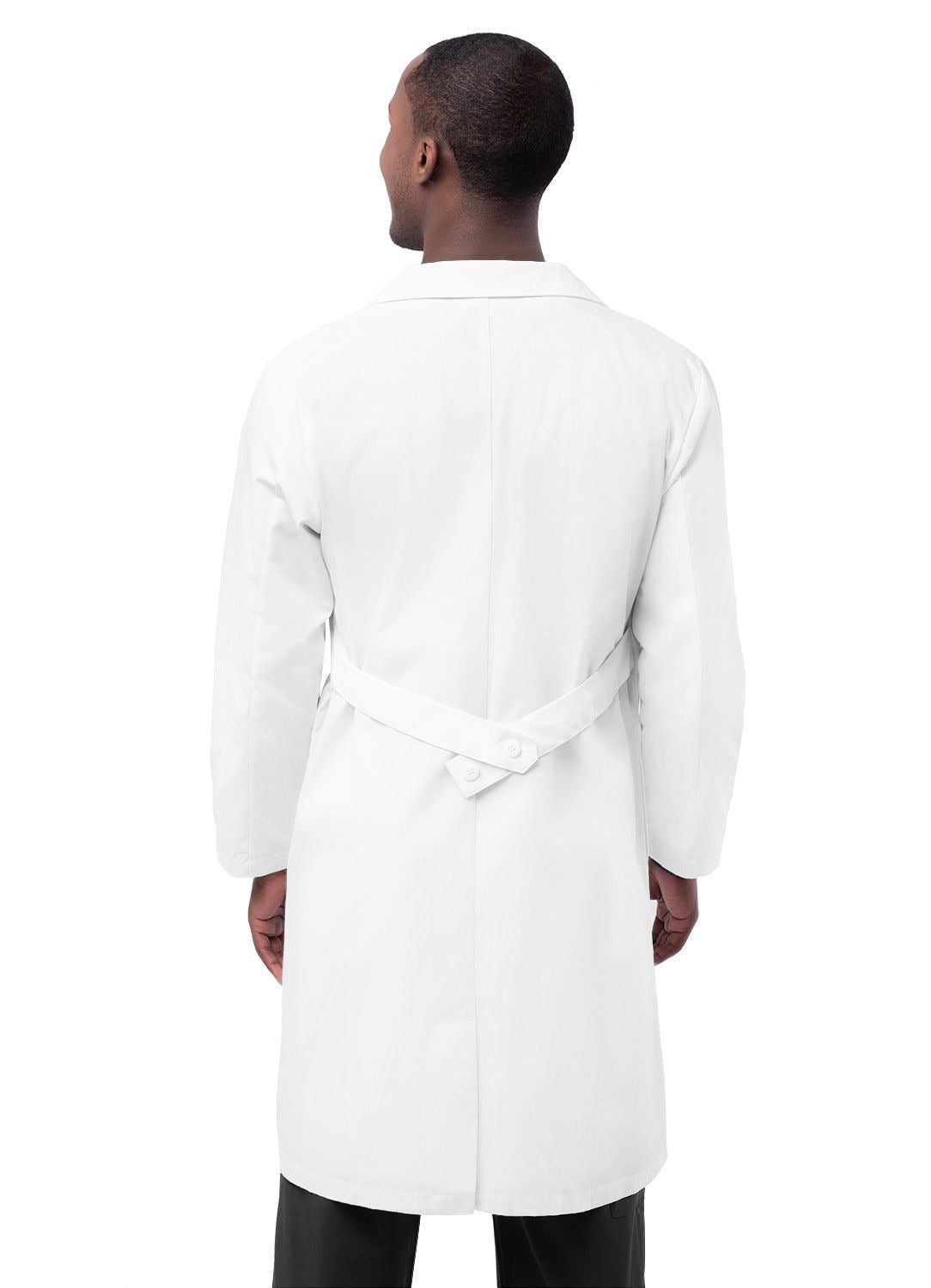 Adar Unisex 39" Lab Coat with Inner Pockets 2