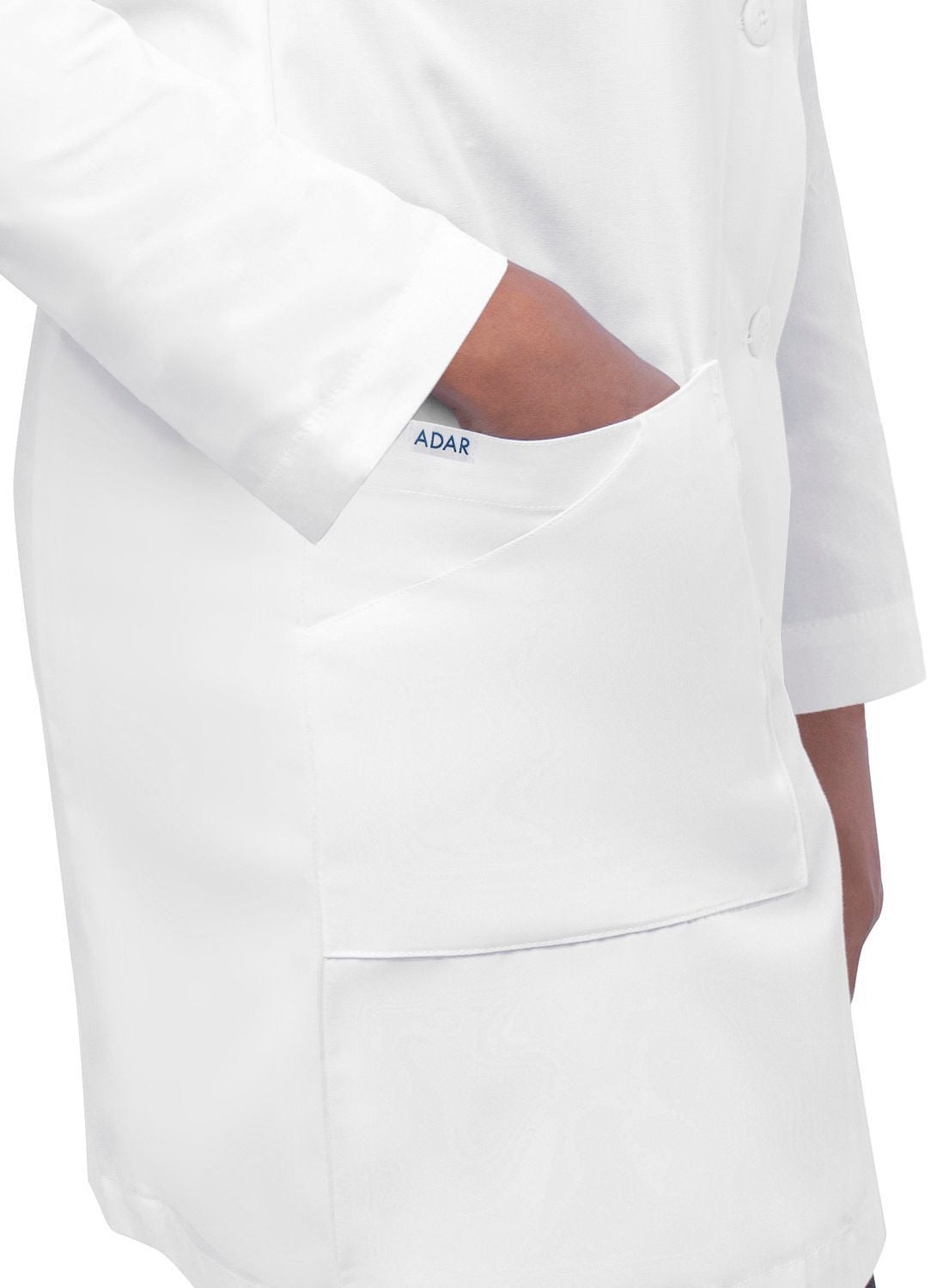 Adar Women's 36" Slim-Fit Lab Coat